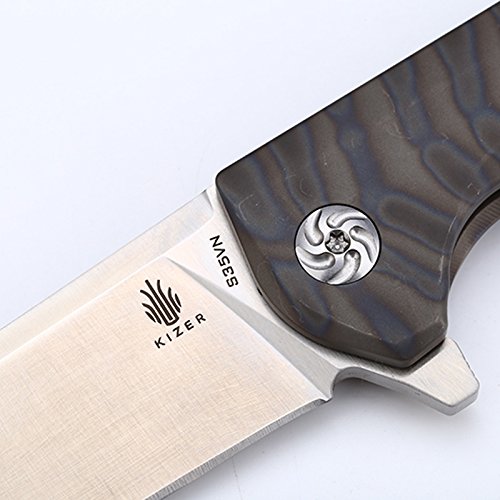 KIZER Knives Ki4461A1 Tactical Folding Knife Pocket Hunting Rescue Tool - EDC Outdoor Survival Camping Knife - Thumbnail 2