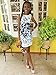 Floerns Women's Floral Bodycon Cocktail Party Summer Dresses Black Flower XS