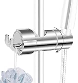 OSDUE Shower Head Holder 16-27mm Adjustable 360° Rotation Chrome view 9
