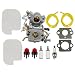 Dalom C1M-W26 Carburetor w Tune Up Kit Air Filter for Poulan P3314 P3416 P3816 P3818 P4018 Pro PP3416 PP3516 PP3816 PP4018 PPB3416 PPB4018 PPB4218 S1970 Gas Chainsaw 545070601