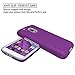 Moto G Play Case,Moto G4 Play Case with HD Screen Protector,NiuBox Dual Layer Armor Anti-Slip Shock Absorption Protective Phone Case Cover for Motorola Moto G Play/Moto G4 Play - Purple