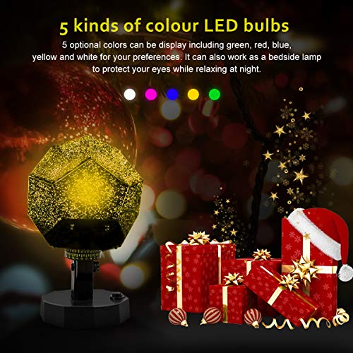 image for Lisnec DIY Night Light Baby Star Projector, Star Sky Night Light, Mult