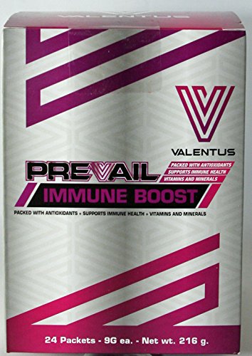 Prevail Immune Boost by Valentus - 24 Servings Packed with Antioxidants, Vitamins, minerals, to support immune health, 9g each …