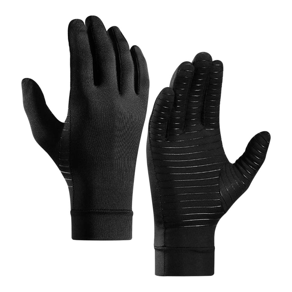 Arthritis Compression Gloves Breathable Non-slip Silicone Training Fitness Exercise Glove for Women Men Sports Cycling Climbing Bodybuilding Workout Rowing Full Palm Protection Gym Gloves Pain Relief