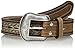 Nocona Men's Brown Ribbon-Lace Belt