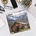 2020 Cabins Wall Calendar by Bright Day, 16 Month 12 x 12 Inch, Country Side Camping