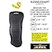 Knee Support Brace For Men & Women By LSR – Knee Compression Sleeve For Exercise, Running, Jogging, Sports – For Arthritis, Joint Pain Relief, Injury & Surgery Recovery – Single Wrap (Grey, Large)