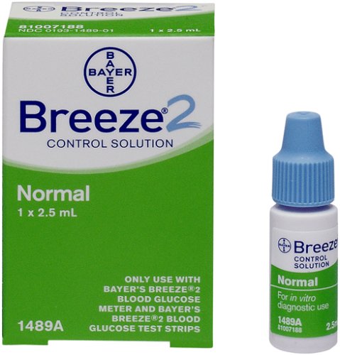 Bayer's Breeze2  Normal Control Solution, 2.5 mL, 0.08 Ounce