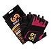 Weightlifting Gloves Pair by GYM GYM, For Women, Half-Finger Design, Quality Material, Comfortable, Secure No-Slip Grip, Sweat-Resistant, Easy Wear, Washable, Essential Workout Accessory (Pink,Medium)