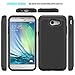 Galaxy J3 Emerge Case,Galaxy J3 Prime Case,Galaxy J3 Luna Pro Case,J3 Eclipse Case,Galaxy Express/Amp Prime 2 Case,Asmart Armor Defender Cover Protective Phone Case for Samsung Galaxy J3 2017, Black