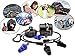 (2 Pairs) Noise Cancelling Ear Plugs With Cords + Carry Case – Super Safety High Fidelity Ear Plugs for Sleeping, Airplane Travel, Concerts, Shooting, Swimming, Industrial Sounds Blocking-28dB