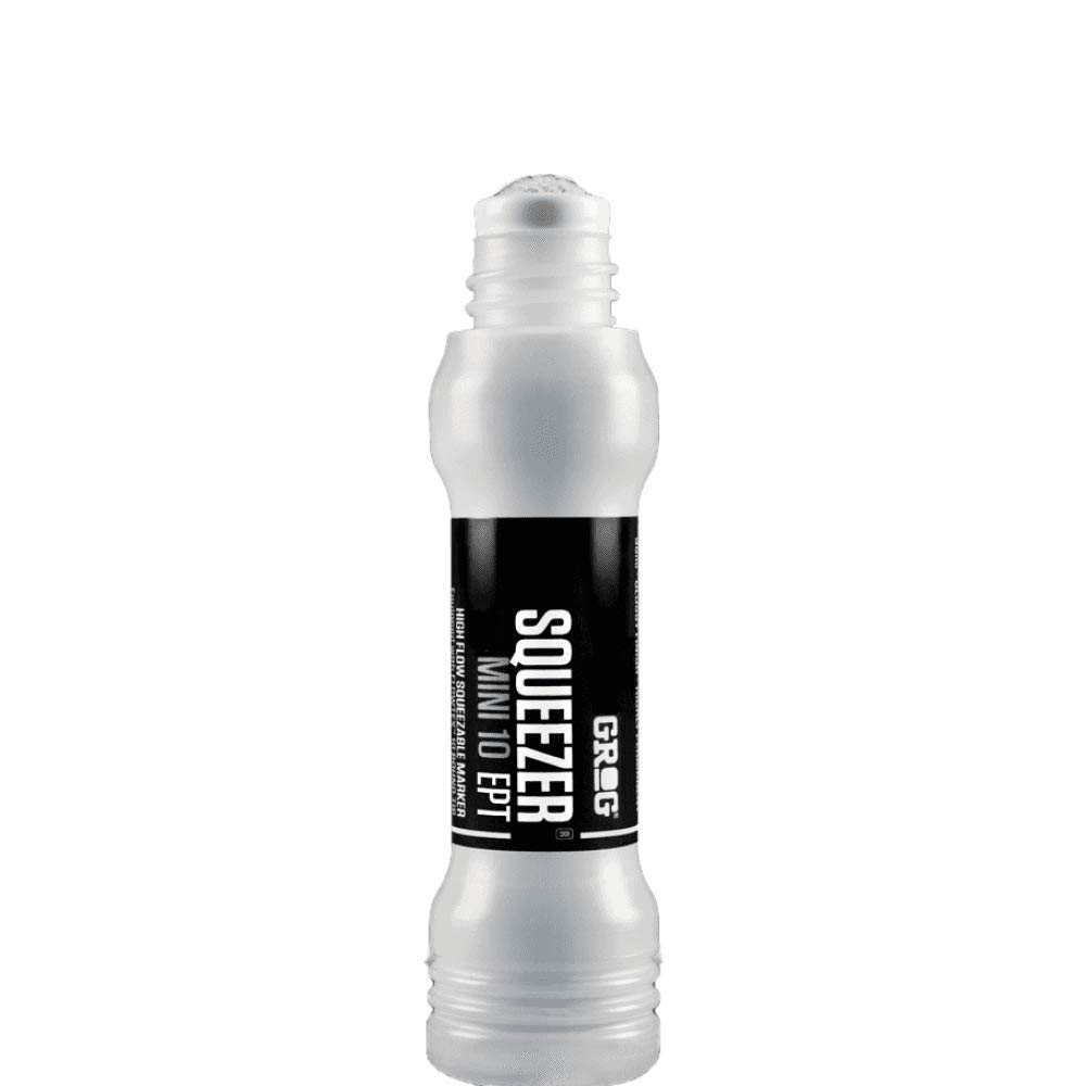 Grog 10 - Mini Squeezer - Refillable Empty Marker - 10mm Nib - Supplied By Graff-City