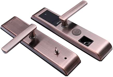 Wifi huella digital cerradura de puerta antirrobo cerradura de puerta