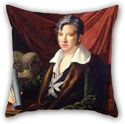 Alphadecor 18 X 18 Inches / 45 By 45 Cm Oil Painting José De Madrazo - Retrato De Manuel Godoy Pillow Cases,twin Sides Is Fit For Gril Friend,teens Boys,wedding,pub,him,indoor