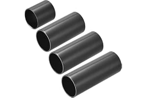 4Pcs Guitar Slide Set, Stainless Steel Professional Guitar Slide for Guitar Bass and Other Instruments, 28/51/60/70mm Metal S