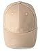 Edoneery Men Women 100% Cotton Adjustable Washed Twill Low Profile Plain Baseball Cap Hat(Khaki)