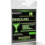 Rebound Hangover Patch 6-Day Supply Pack - Made in USA (6 Patches) - $7.99 - Organic Vegan - Sugar, Latex, Gluten Free
