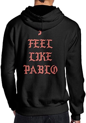 College I Feel Like Pablo Kanye West Mens Hooded Sweater