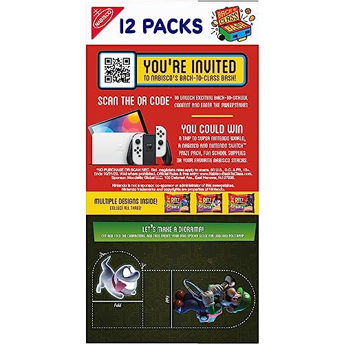 RITZ Bits Cheese Sandwich Crackers, 12 Snack Packs on Galleon Philippines