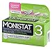 Monistat 3 Day Triple Action Combo Pack, Odorless, White