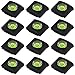 Set of 12 Hot Shoe Covers, SENHAI Camera Flashlight Hotshoe Cover of Bubble Spirit Level for Canon Nikon Panasonic Fujifilm Olympus Sigma PENTAX DSLR SLR