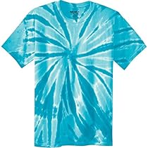 Koloa Surf (tm) Youth Colorful Tie-Dye T-Shirt,XS-Turquoise