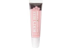 Burt's Bees Lip Shine, 100% Natural Origin Lip Gloss, Tinted Lip Colour | Get Soft and Hydrated Lips | Pack of 1 - Whisper