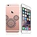 iPhone 5 / 5S / SE, Cute Animal Mandala Lace Pattern Ultra Slim Silicone Phone Case Back Cover