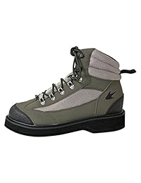 Frogg Toggs Hellbender zapato de inmersión con suela de fieltro, color verde plateado
