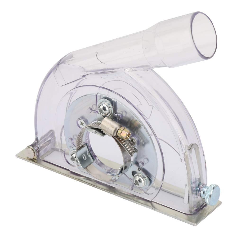 Dust Extractor Guard, Angle Grinder Dust Extraction Guard Angle Grinder Guard Grinder Dust Shrouds for 100/125/150mm Discs Clear Cutting Dust Shroud Collection System