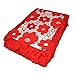 KENLACE 5 Yards/Lot Arrival 100% Cotton Lace Nigerian Wedding African lace Fabric/Guipure Cord lace Fabric (Red)