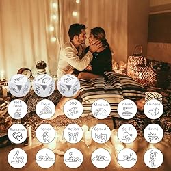 3PCS Funny Dice Anniversary for Men Women Him Her
