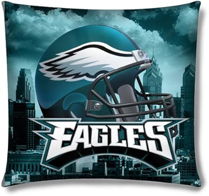 Amazon Com Northwest Philadelphia Eagles Real Photo Throw Pillow
