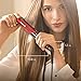 Remington S9610 T|Studio Silk Ceramic Slim Hair Straightener, Flat Iron, 1-inch Ceramic Plate, Red