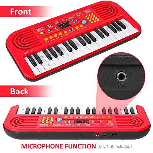 M SANMERSEN Kids Piano Keyboard, Musical Keyboard for Kids Music Pianos