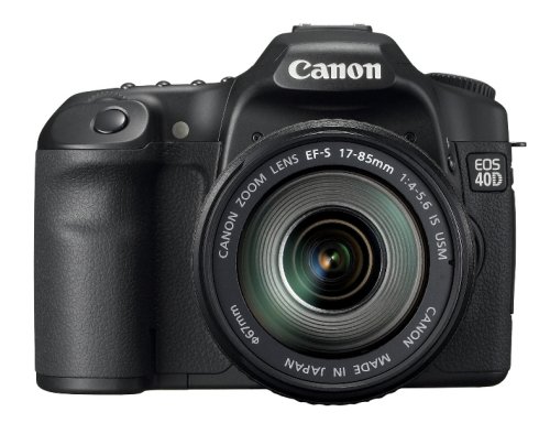 Canon EOS 40D 10.1MP Digital SLR Camera with EF-S 17-85mm F4-5.6 IS USM [International Version, No Warranty]