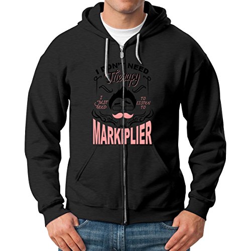 Markiplier I Dont Need Therapy Markiplier Man Heavy Blend Hooded