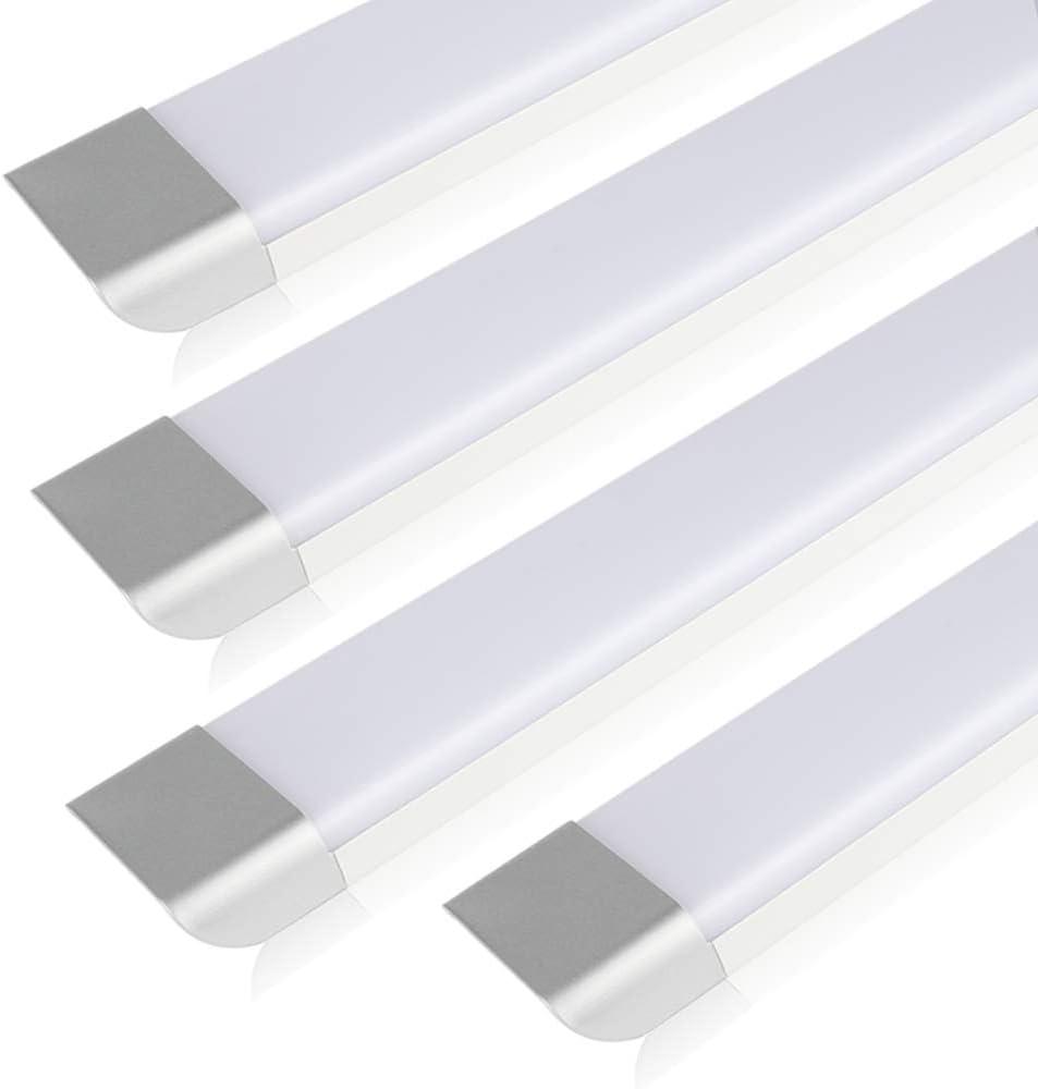 4FT LED Tube Light, 50W LED Integrated Batten Lights, 4500 Lumens