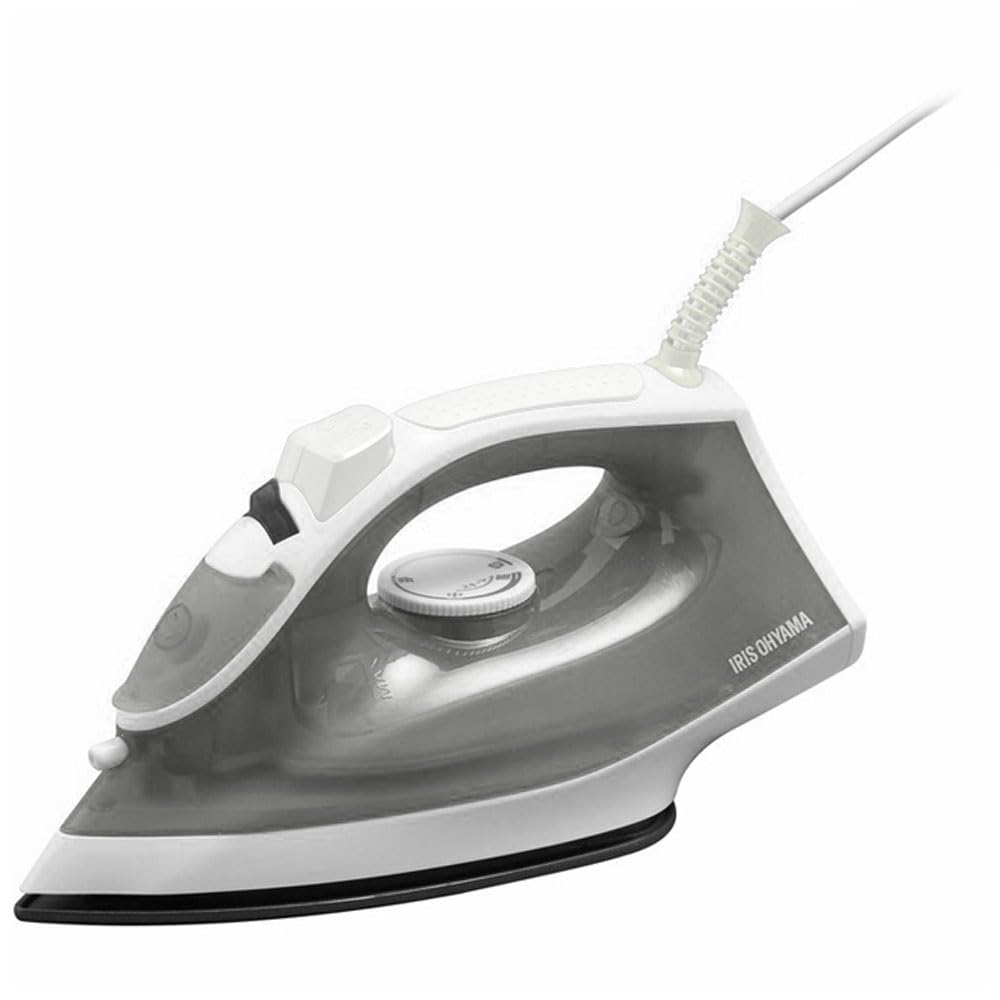 アイリスオーヤマ スチームアイロン グレーの商品画像