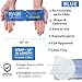 PAINCAKES Reusable Wrap Cold Pack - Stickable Ice Pack for Targeted Cold Therapy - Perfect for Injuries, and Large Areas - Latex-Free Cold Compress, 100x Re-Stickable Blue Pack