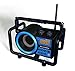 Sangean BB-100SE AM/FM/BLUETOOTH/Aux-in/Ultra Rugged Rechargeable Digital Tuning Radio (Black/Blue) Special Edition