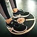 ProFitness Wooden Balance Board (15.5-inch by 3.1-inch) - Exercise, Fitness and Physical Therapy - Non-Slip Safety Top - Tone Muscles, Strengthen Core and Injury Rehab