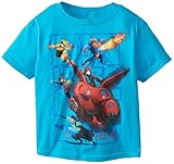 Big Hero 6 Little Boys' Powers Juvy, Turquoise, 5/6