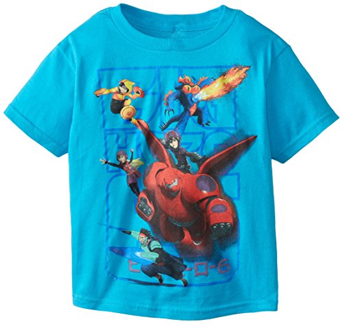 Big Hero 6 Little Boys' Powers Juvy, Turquoise, 5/6