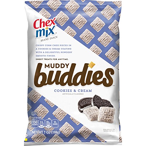 Chex Mix, Muddy Buddies, Cookies & Cream, 7 oz. Bag