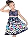 Sunny Fashion Girls Dress Navy Blue Party School Child Size 9-10