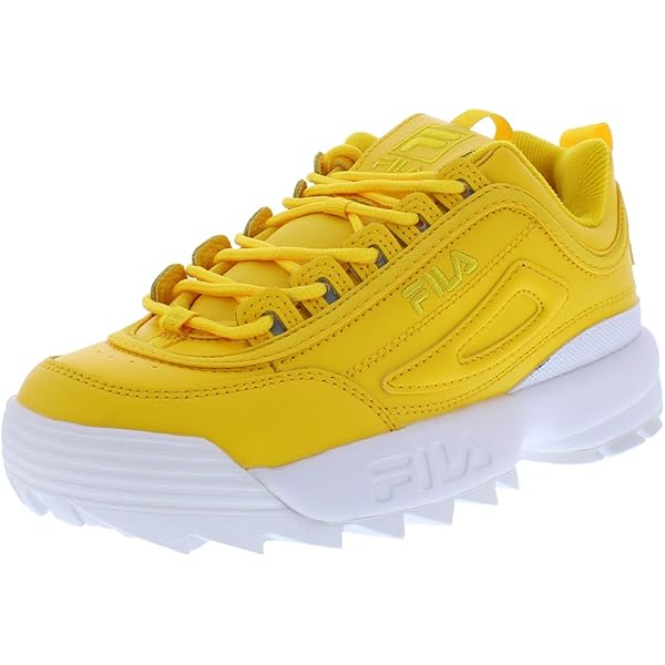 No.867 FILA スモーキーYELLOWのプリーツ☆新品☆XL☆ Amazon.com | Fila Disruptor II Premium Womens Shoes Size 6