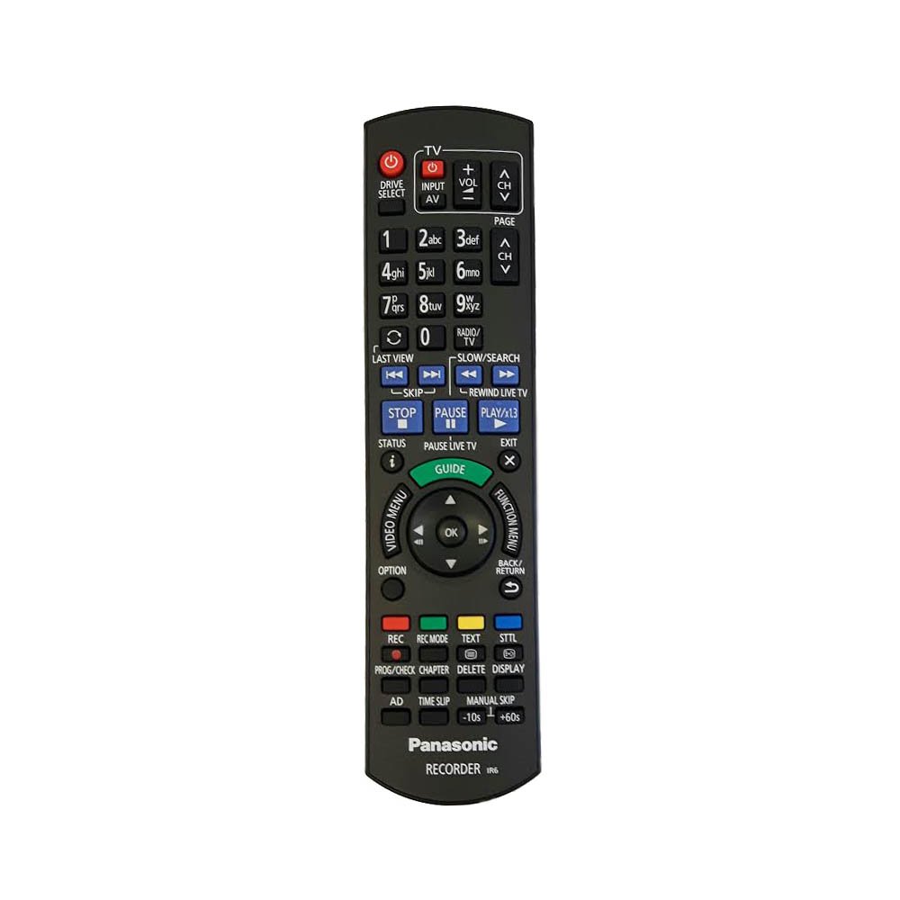 Original N2QAYB001059 Remote Control Compatible with Panasonic DMR-EX97EB DMR-EX97EB-K DVD Player