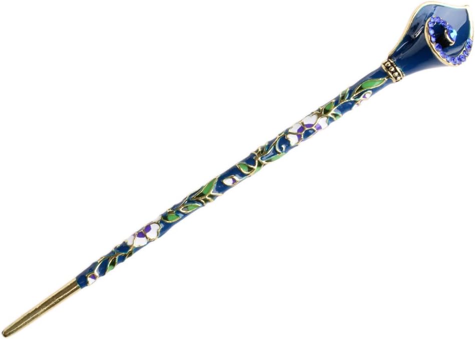 Slaxry Chinese Rhinestone Handmade Hair Stick Hair Chopsticks Hairpin Chignon Pin