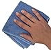 Shaxon Ultra Absorbent Microfiber Cleaning Cloths, 6 Pack, Blue, 12 x 12 Inches